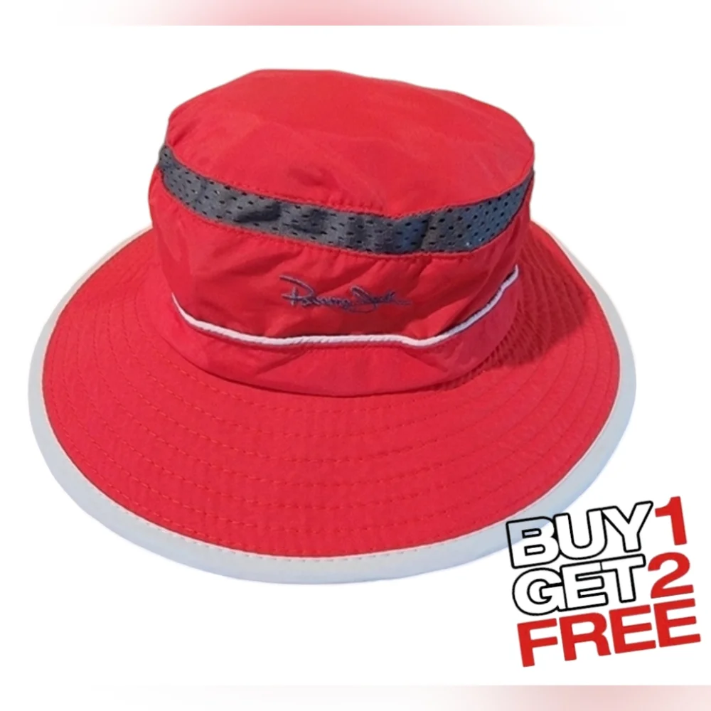 Panama‎ Jack Red Kids Hat Water Beach Sun